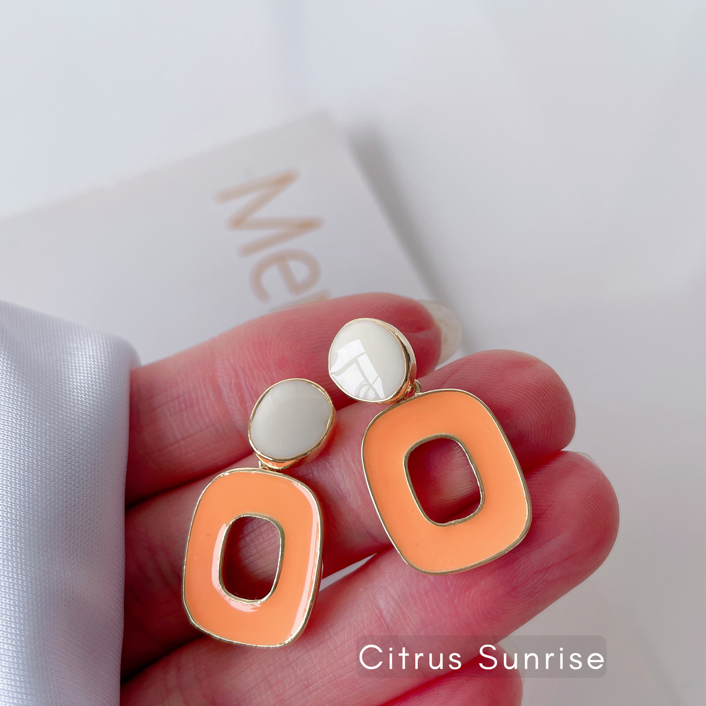 Joyful Earrings With Gift Bag and Card