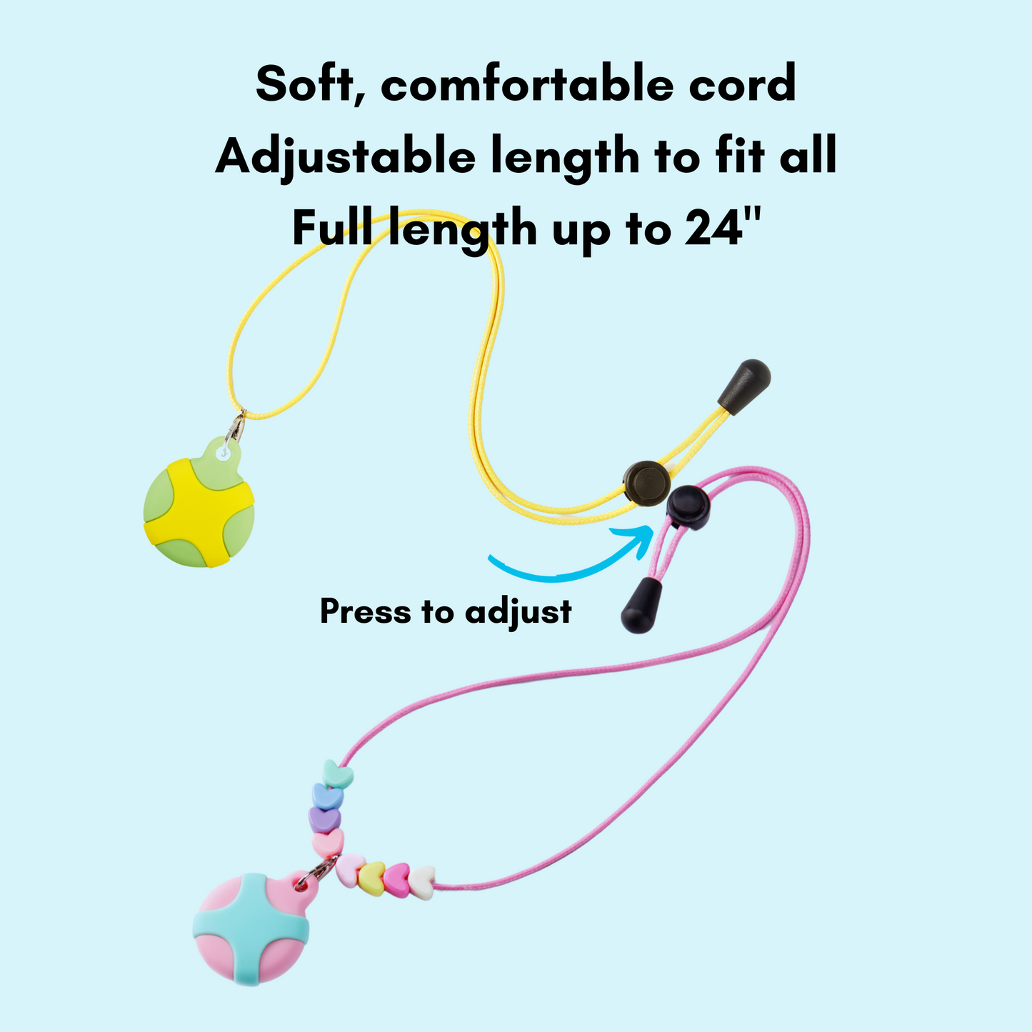 Deal - Happy Heart Keepsake Keychain & Necklace For Kids