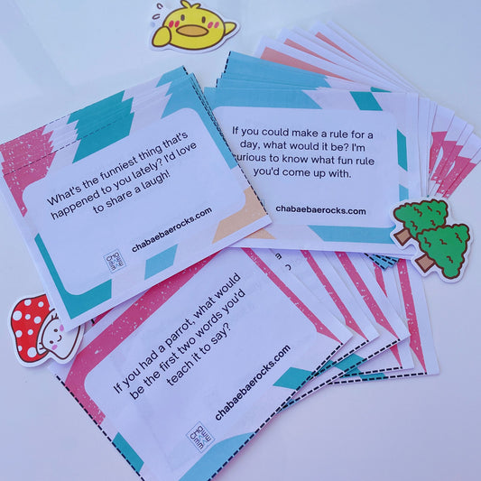 Fun Questions For Kids & Adults, Pintables