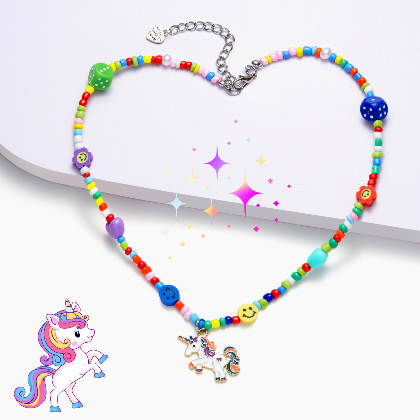 CHABAEBAE Unicorn Necklace