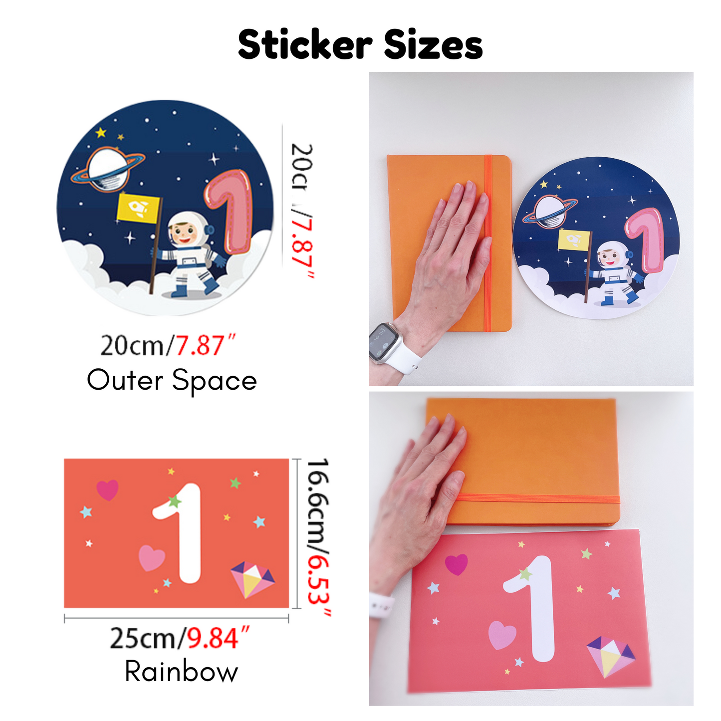 CHABAEBAE Fun Sensory Path Decals, Hopscotch Stickers