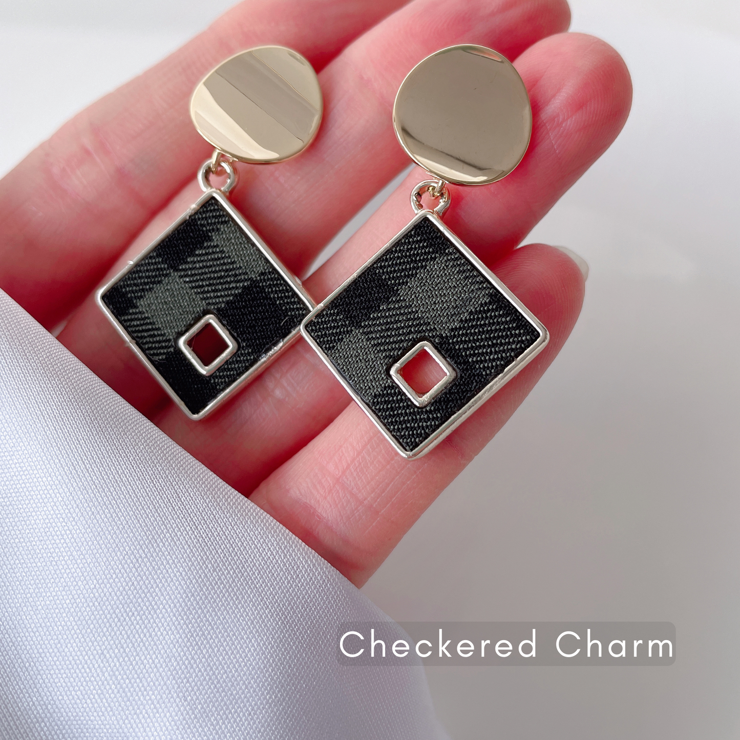 Joyful Earrings With Gift Bag and Card