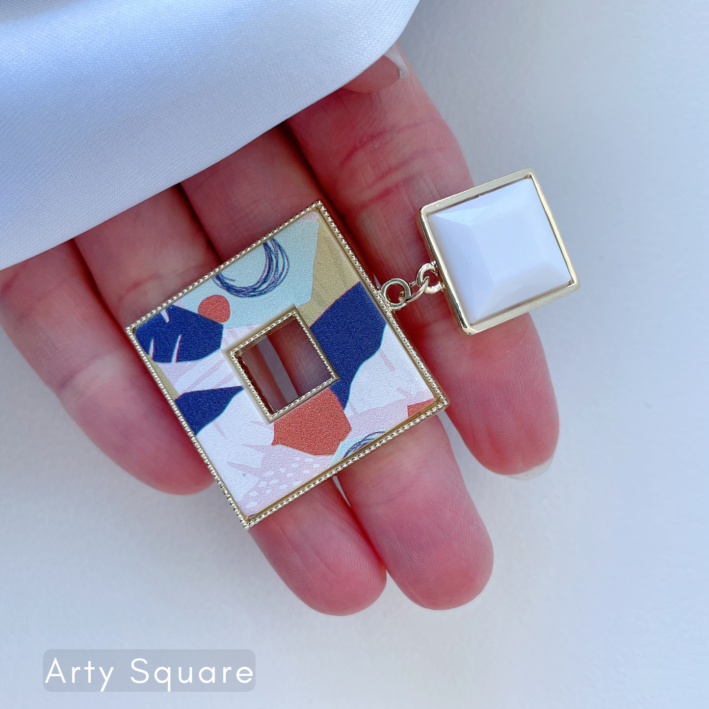 Joyful Earrings With Gift Bag and Card