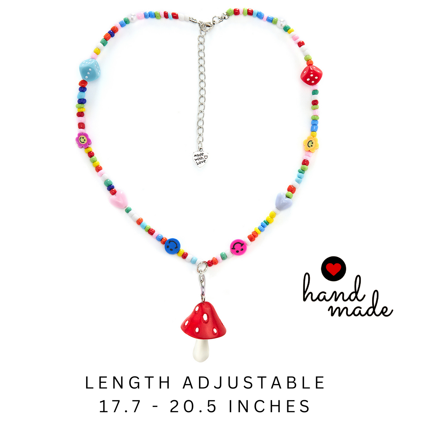 CHABAEBAE Mushroom Necklaces - 2pc