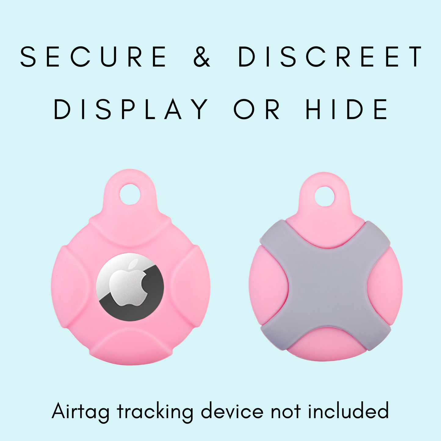 CHABAEBAE Airtag Necklace For Kids & Adults, Plus Cute Stickers