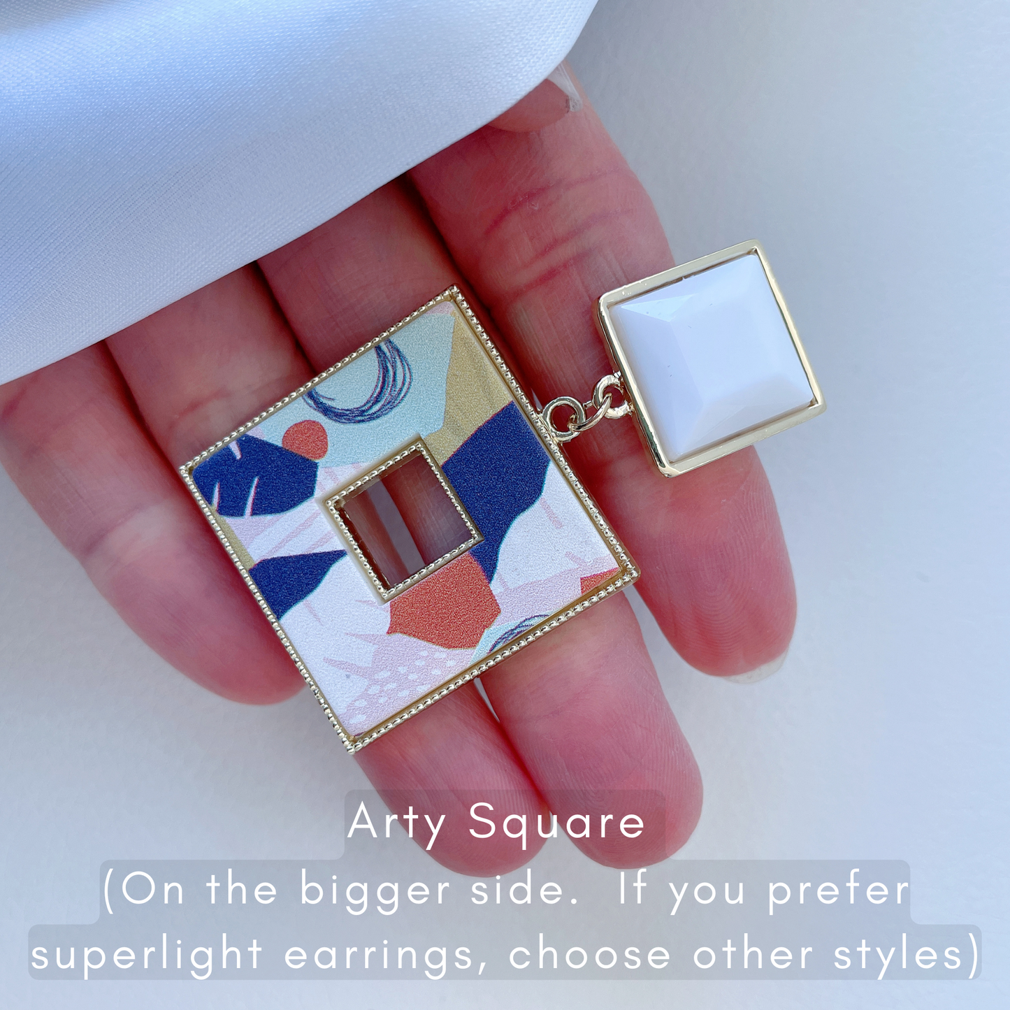 Joyful Earrings With Gift Bag and Card