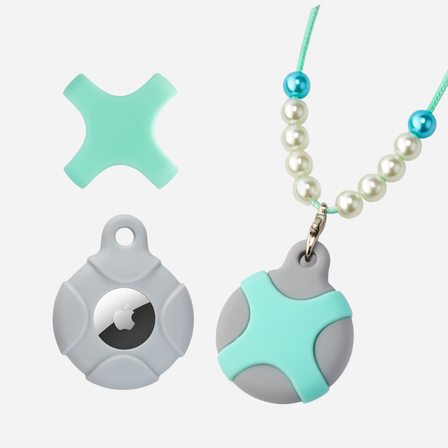 CHABAEBAE Airtag Necklace For Adults