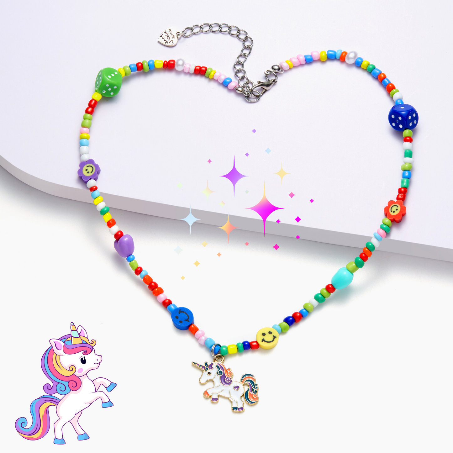 Deal - CHABAEBAE Unicorn Necklace (Free U.S. Shipping)