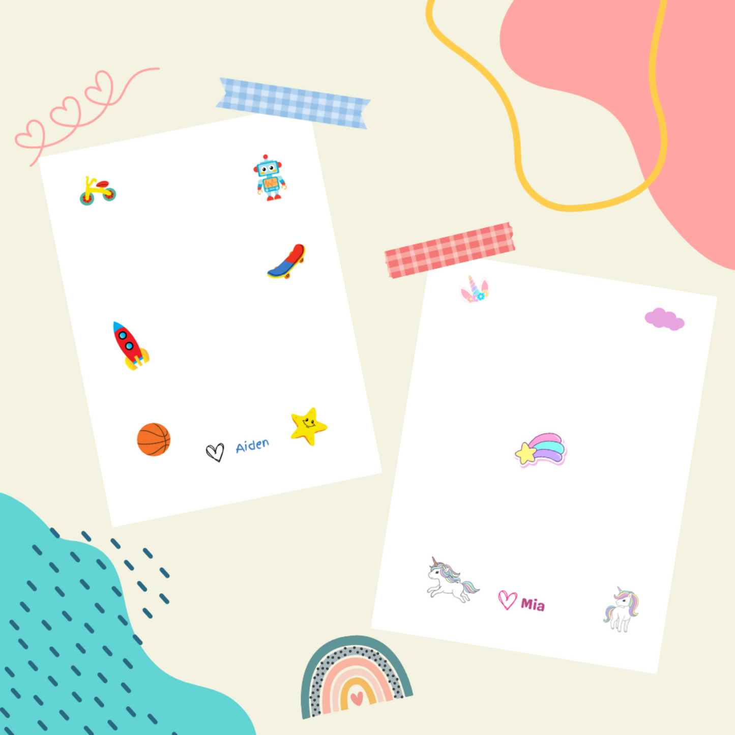 Personalized Cards for Kids